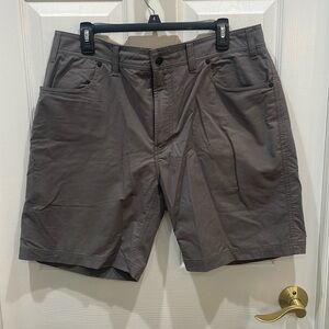 Orvis gray khaki shorts